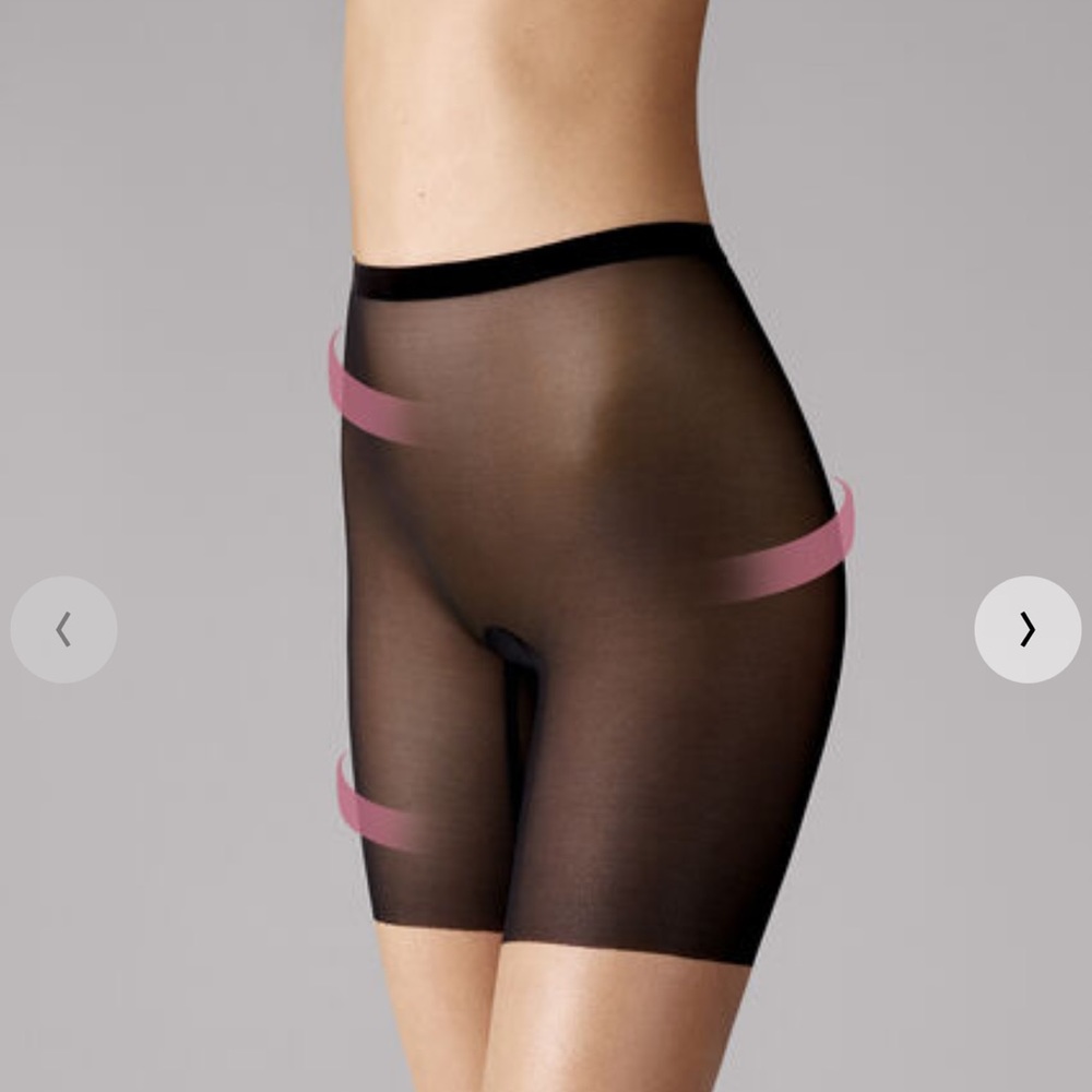 Wolford tulle control shorts